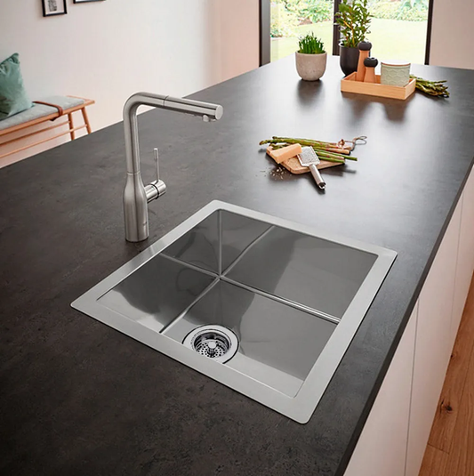 Válvula de Cozinha Inox Moderna 3"1/2 Para Cubas e Tanques