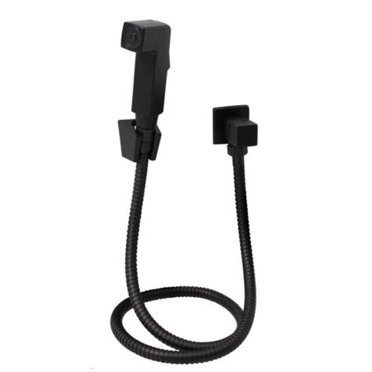 Ducha Higiênica Preto Fosco Registro 1/4 Volta | Bruen