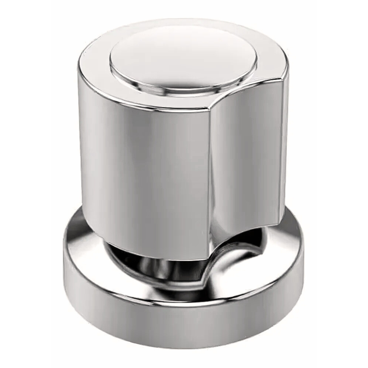 Acabamento C40 Meia Lua ABS Cromado