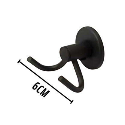 Cabide Duplo Veneza Preto