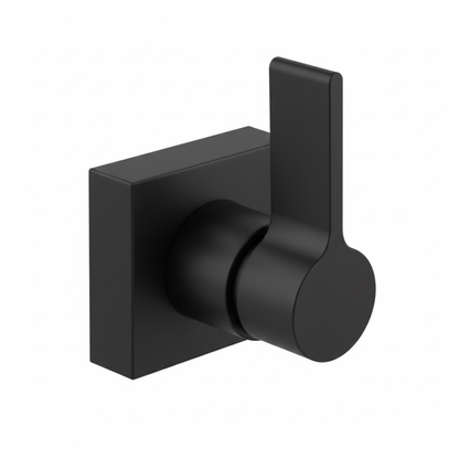 Acabamento Registro Alavanca Preto Fosco 100% Metal Padrão Deca