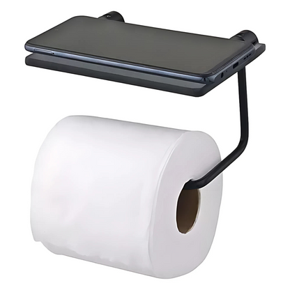 Papeleira Porta Celular Porta Objetos De Vidro p/ Banheiro