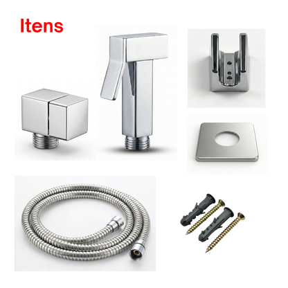 Ducha Higiênica 100% Metal Cromada