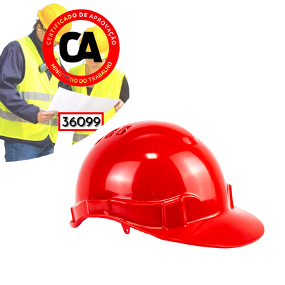 Casco do Capacete Libus  - Vermelho