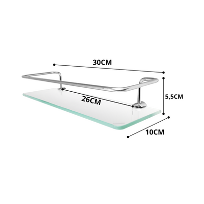 Porta Shampoo Reto Veneza 6mm