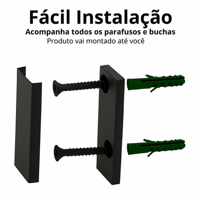 Kit 04 Acessórios  Stander Square Preto Fosco