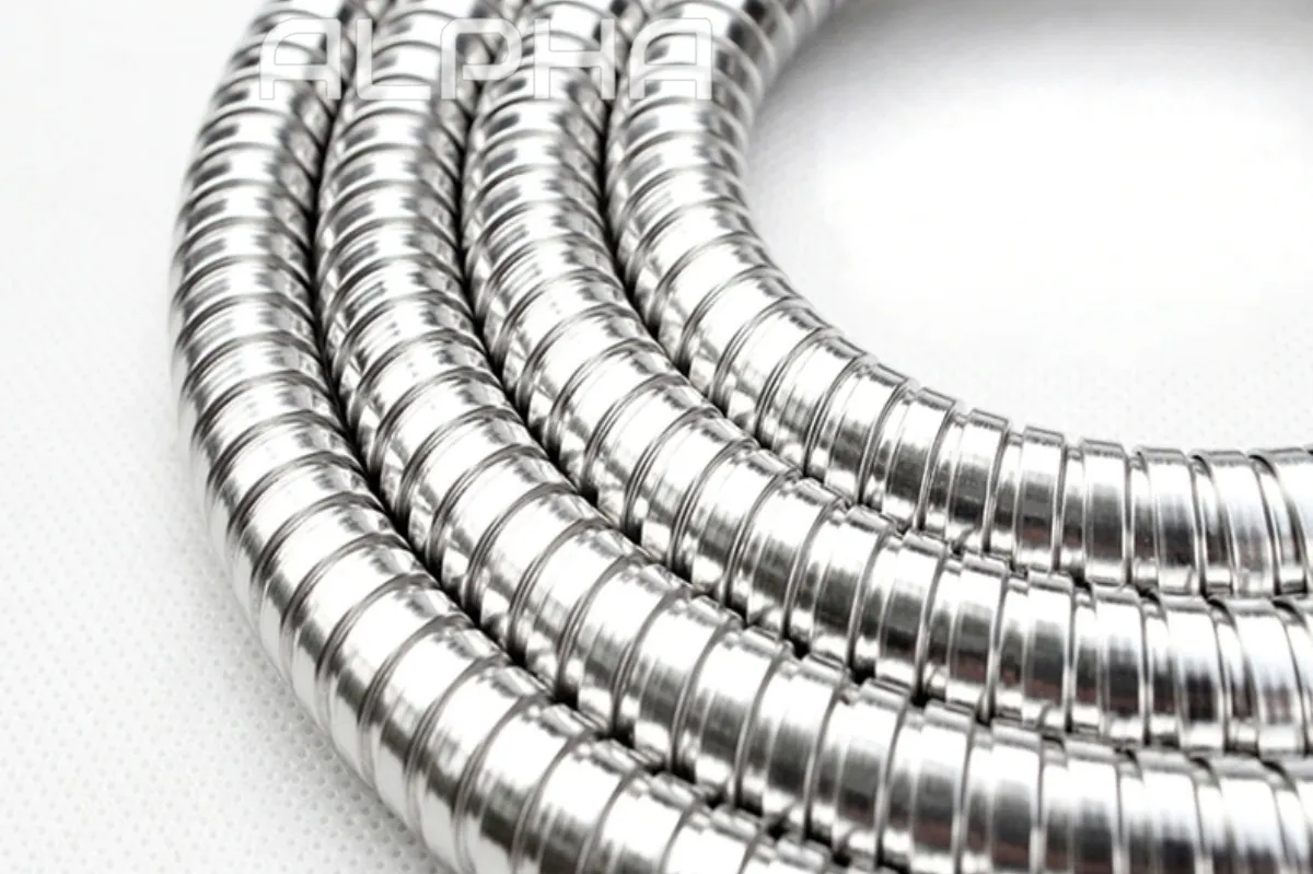 Engate Mangueira Flexível Malha Inox 1/2 Pol 40cm