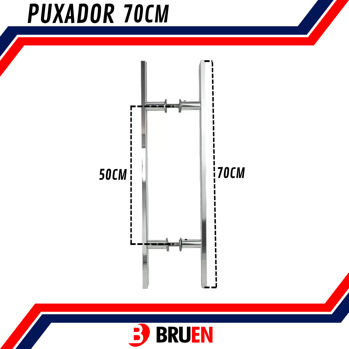 Puxador Elegance 2.5 Polido
