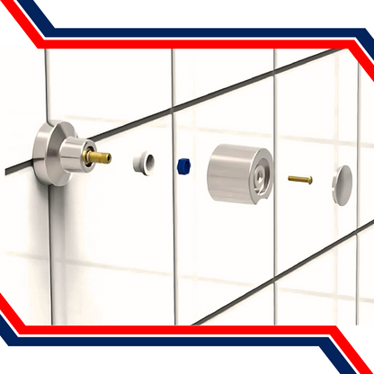 Acabamento C40 Meia Lua ABS Cromado