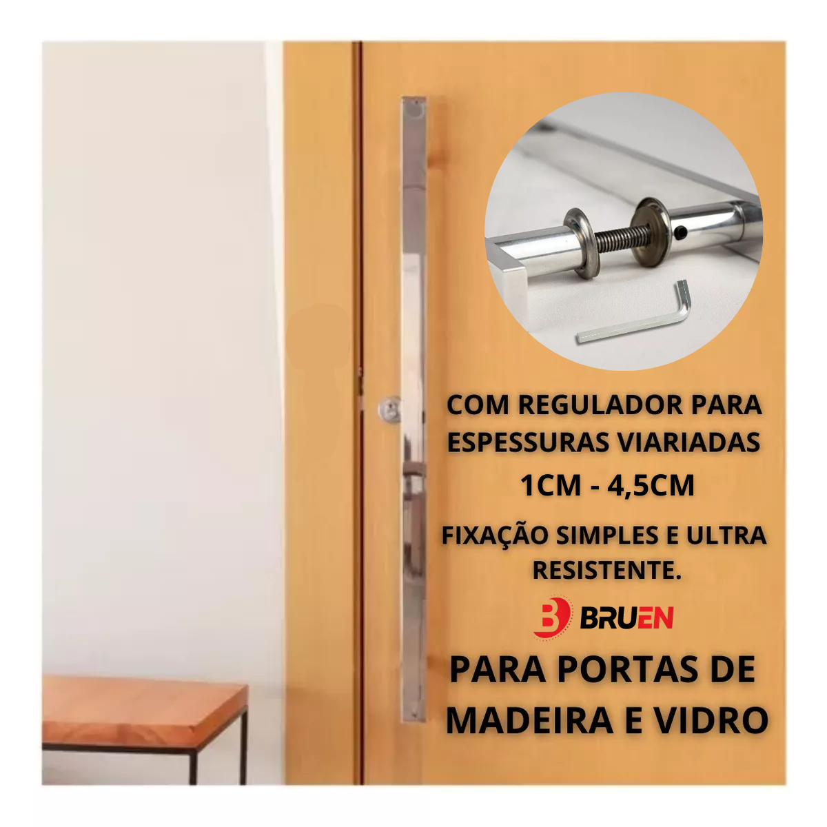 Puxador Elegance 2.5 Fit Polido