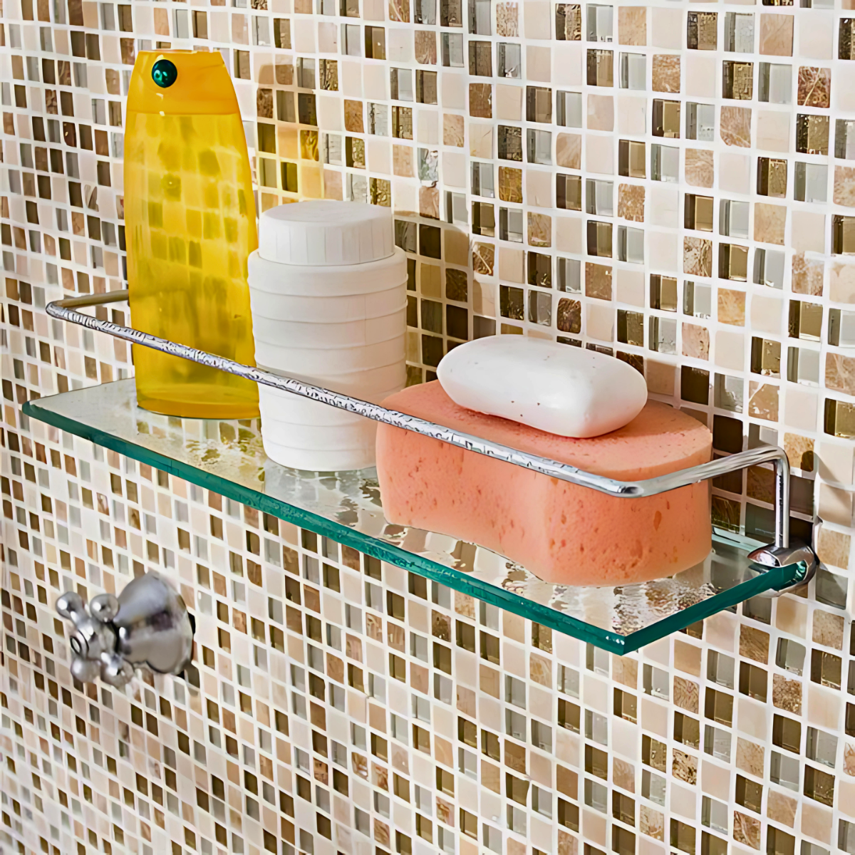 Porta Shampoo Reto Veneza 6mm