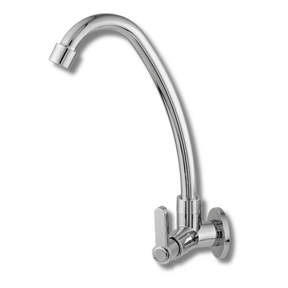 Torneira Cozinha Parede Bica Móvel 360° Bruen 1167 Cromada