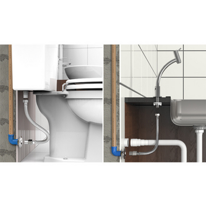 Engate Mangueira Flexível Malha Inox 1/2 Pol 40cm