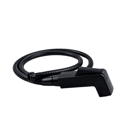 Ducha Higiênica Preto Fosco Registro 1/4 Volta | Bruen