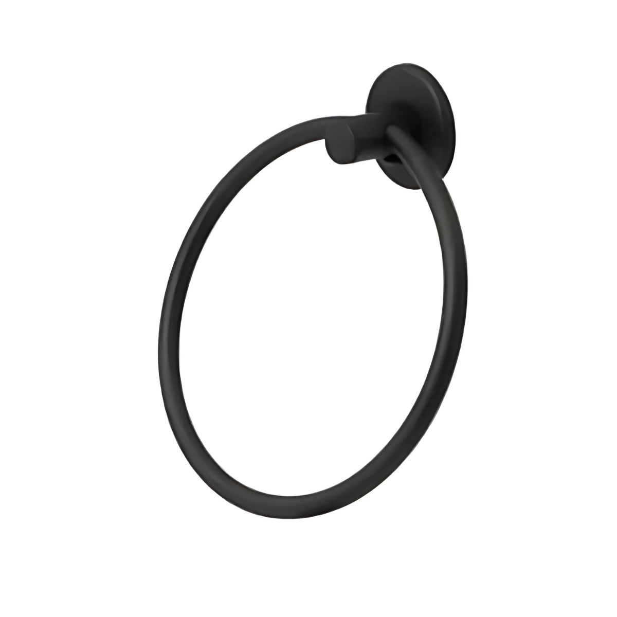 Porta Toalha Rosto Veneza Preto Fosco
