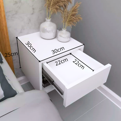 Criado Mudo Branco 30cm