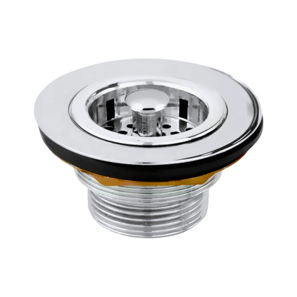 Válvula de Cozinha Inox Moderna 3"1/2 Para Cubas e Tanques