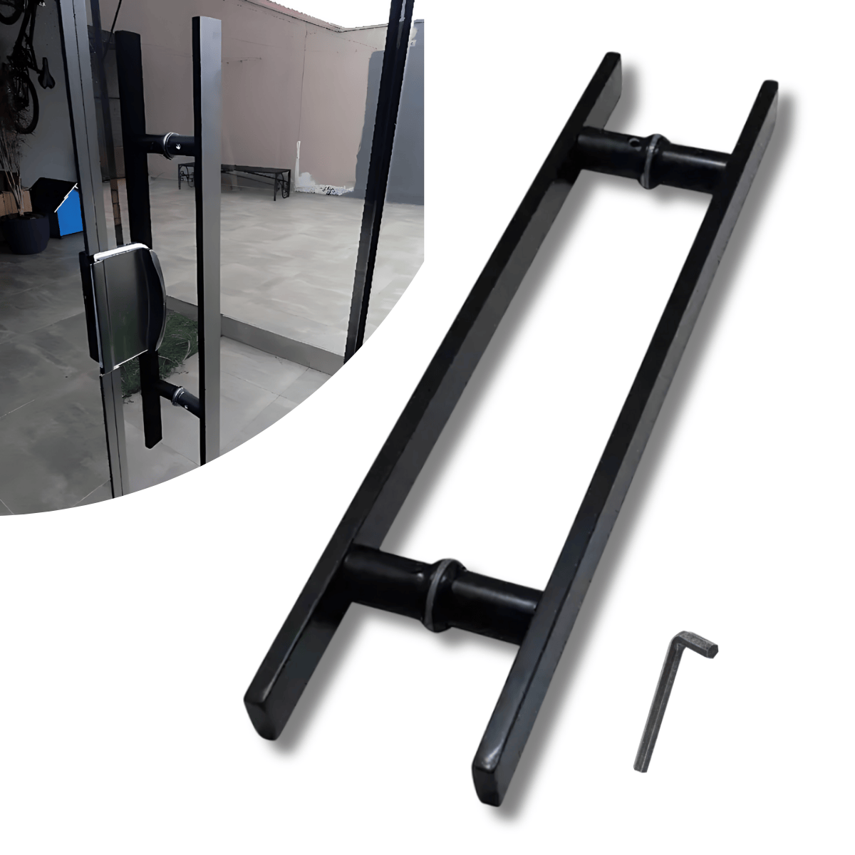 Puxador Elegance 2.5 Preto