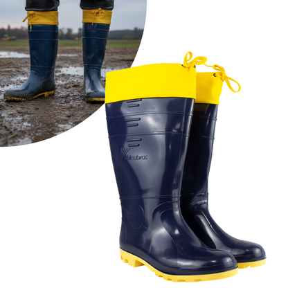 Bota de Segurança Sete Léguas com Cordão Protetor - PVC Injetado